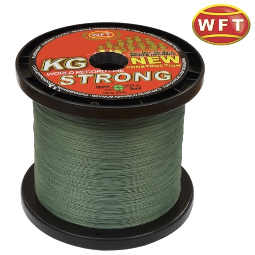 WFT KG Strong Green 0.08mm 10kg (1 meter)